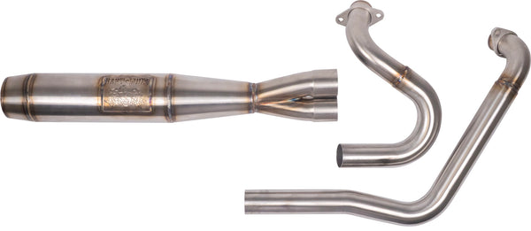 Hart Luck exhaust for Indian Challenger motorcycle