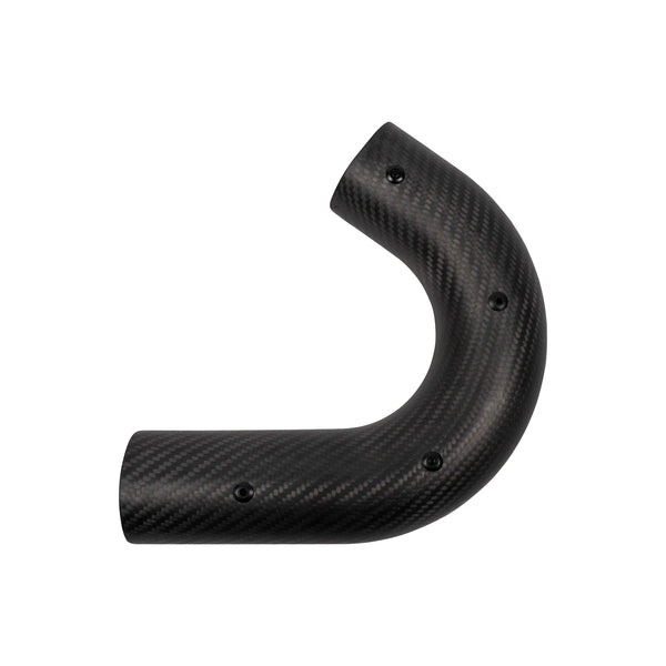 Hart Luck carbon fiber heat shields for Indian Challenger exhaust