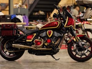 Hart Luck exhaust on Indian Sport Chief